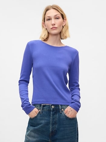 Modern Rib Crop T-Shirt